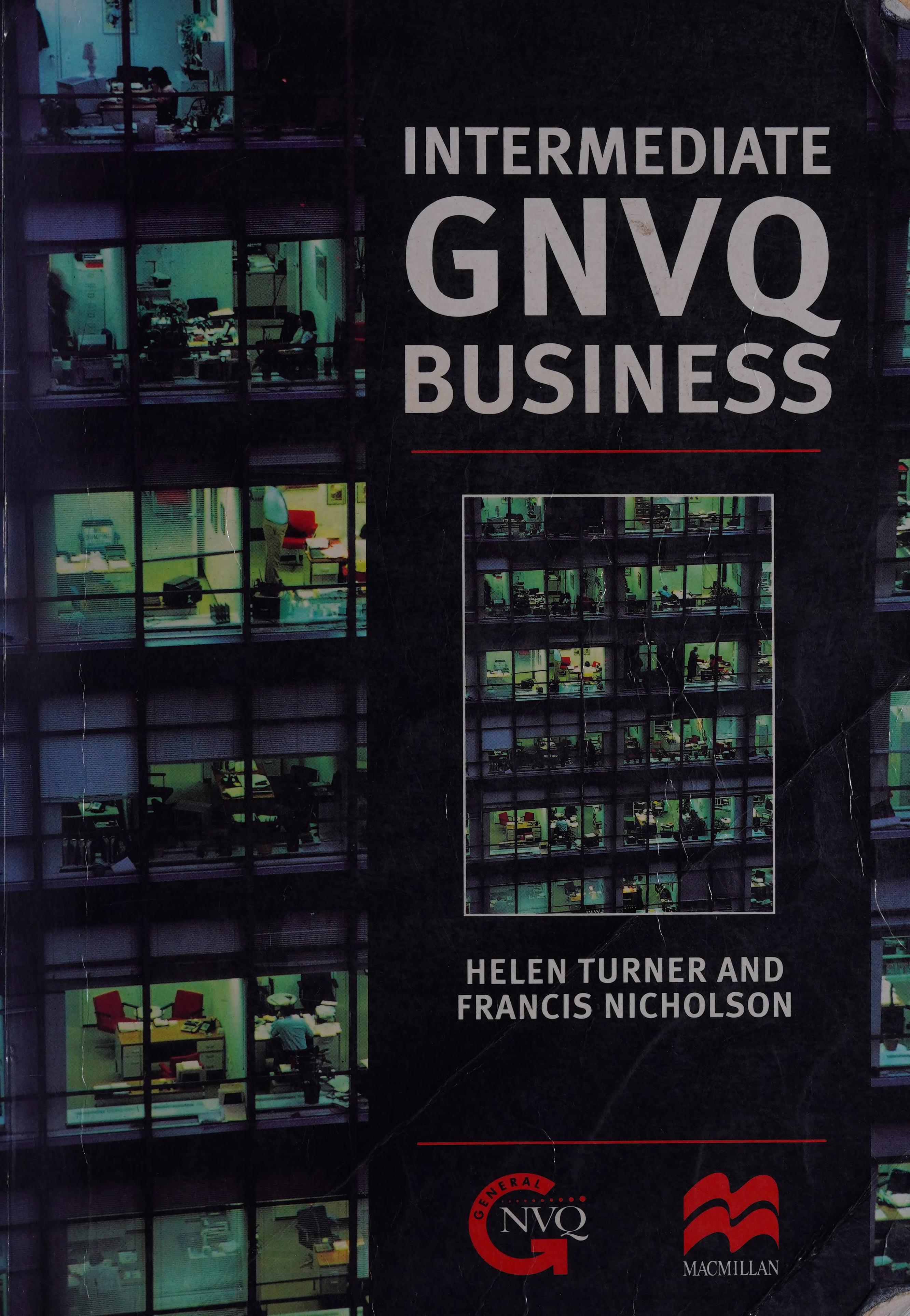 Intermediate Gnvq Business