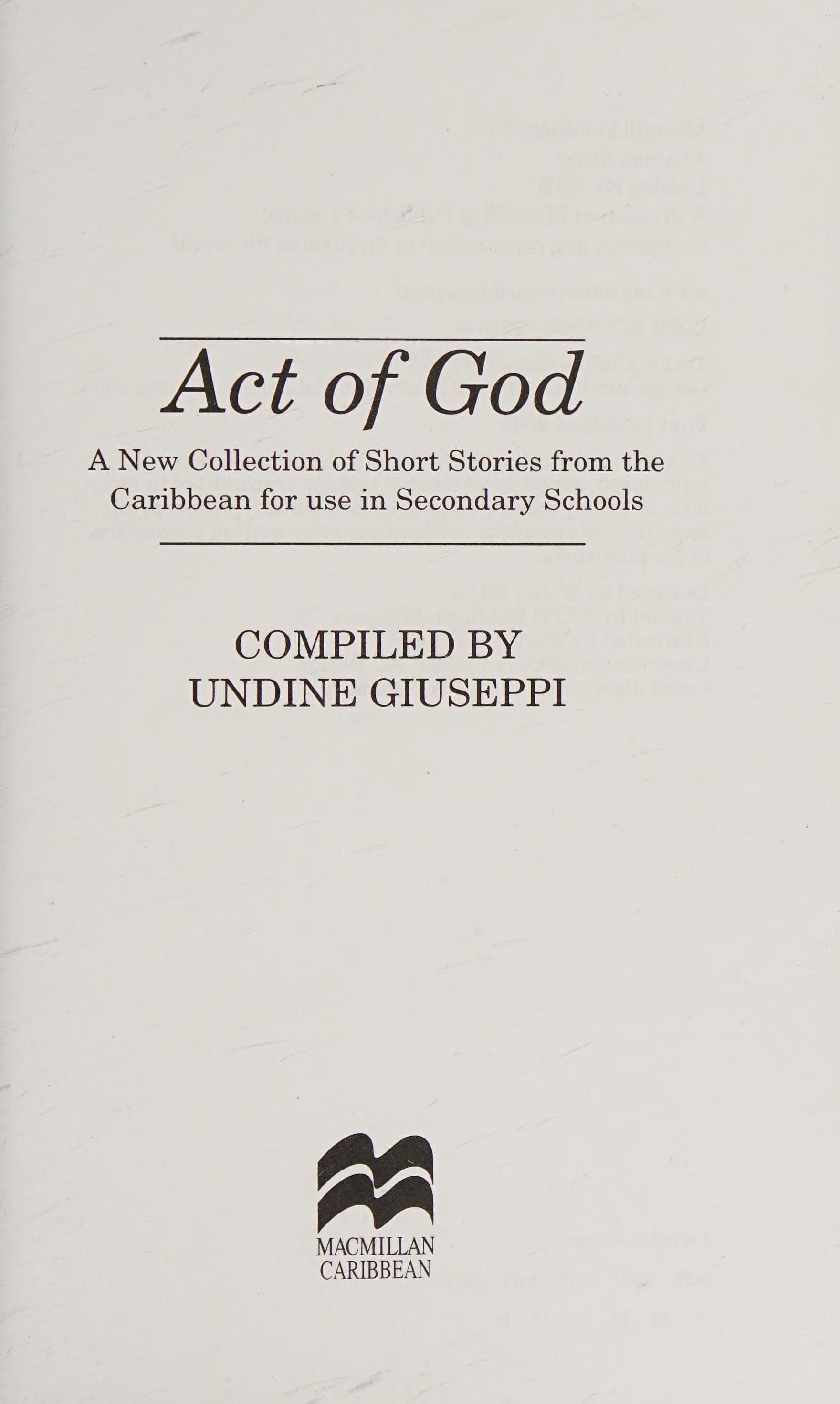Act Of God