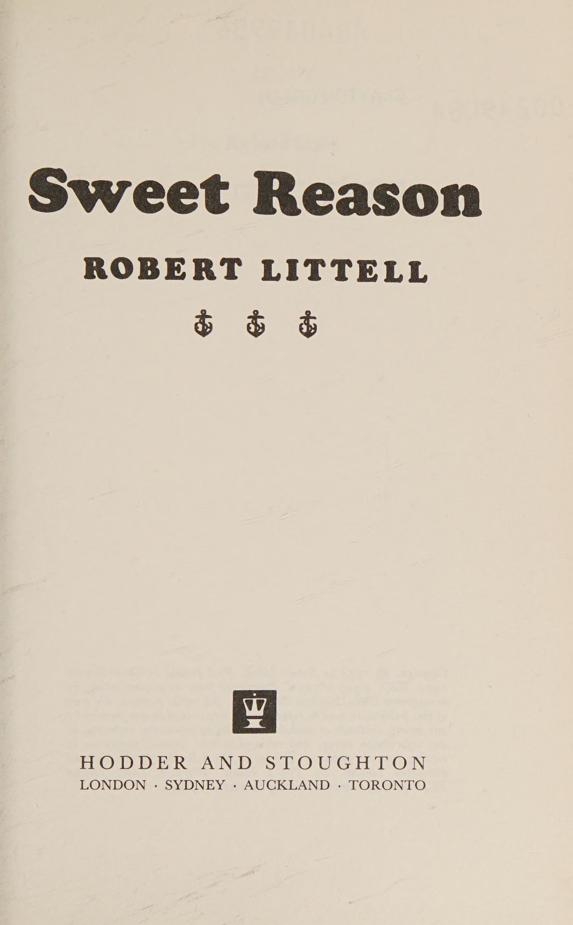 Sweet Reason