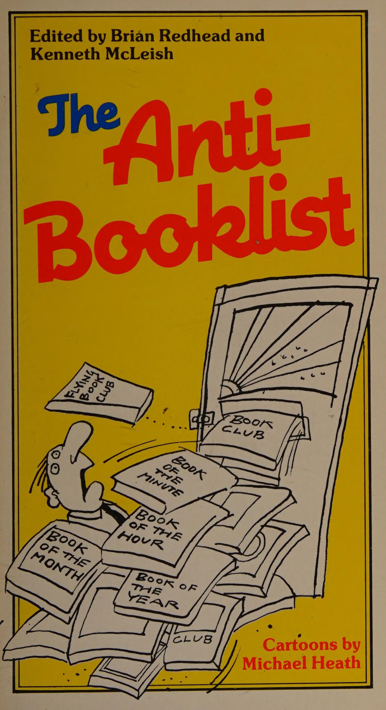 The Anti-Booklist