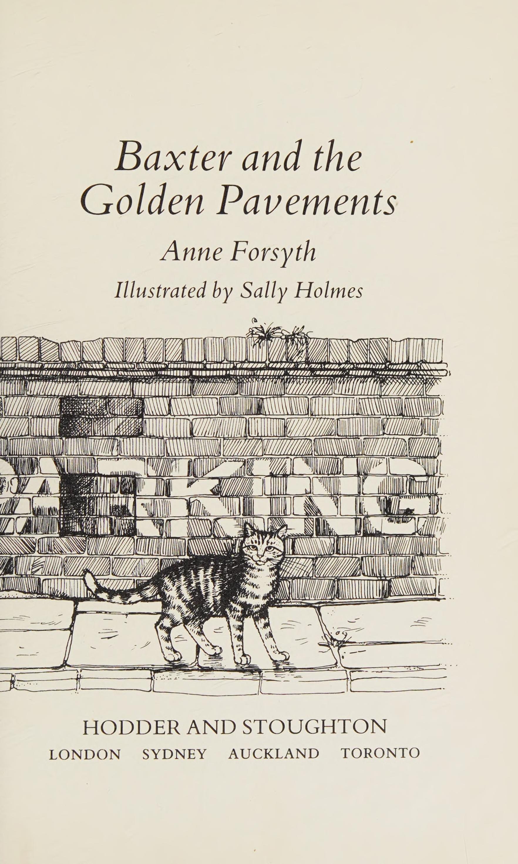 Baxter & The Golden Pavements