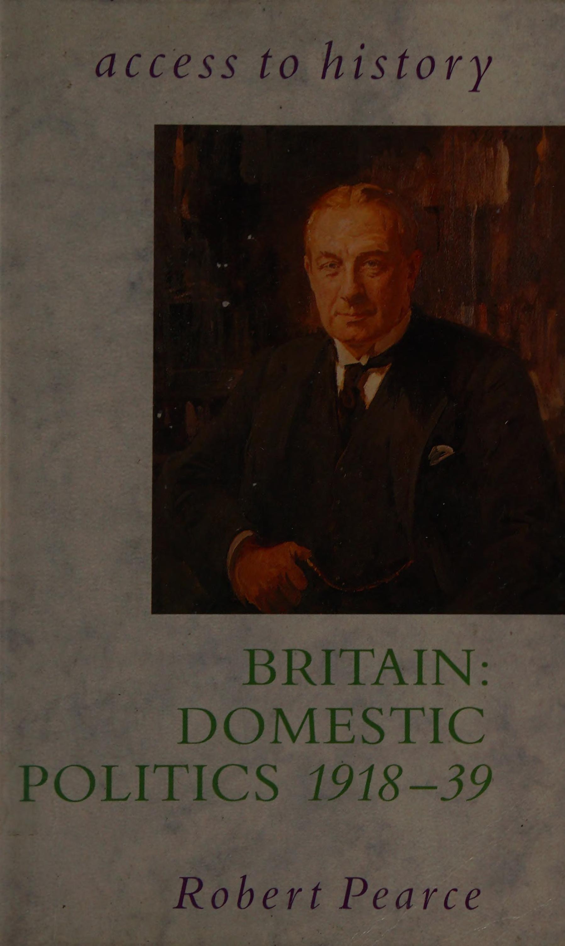 Britain: Domestic Politics, 1918-39