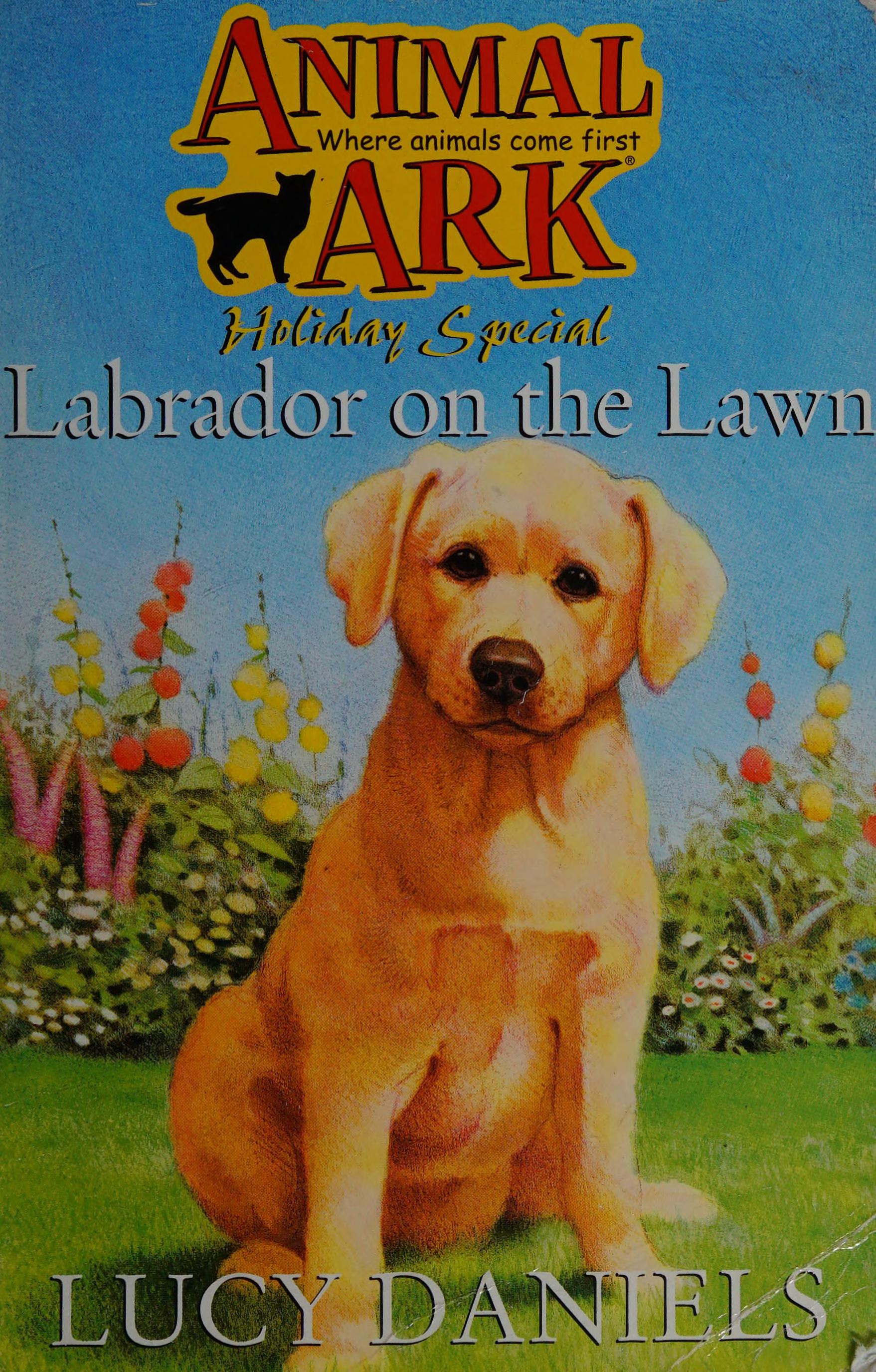 Labrador on the Lawn