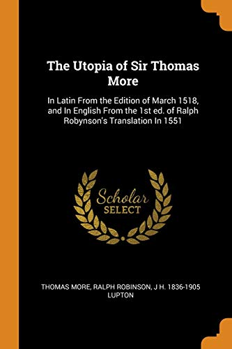 The Utopia of Sir Thomas More