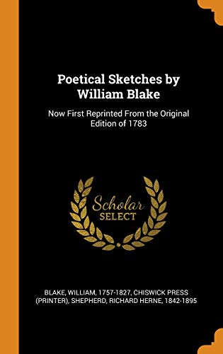 Poetical Sketches by William Blake