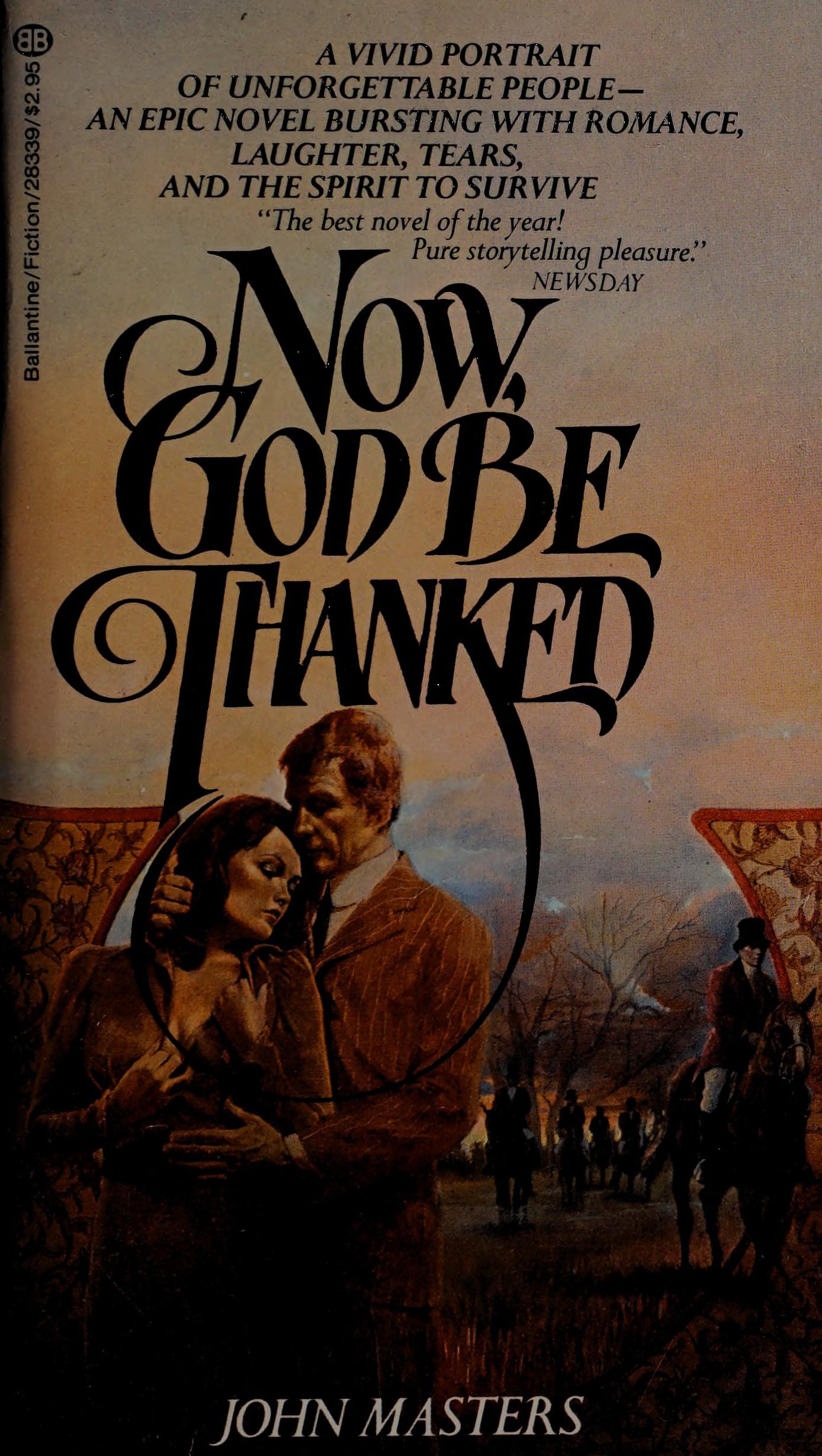 Now, God Be Thanked