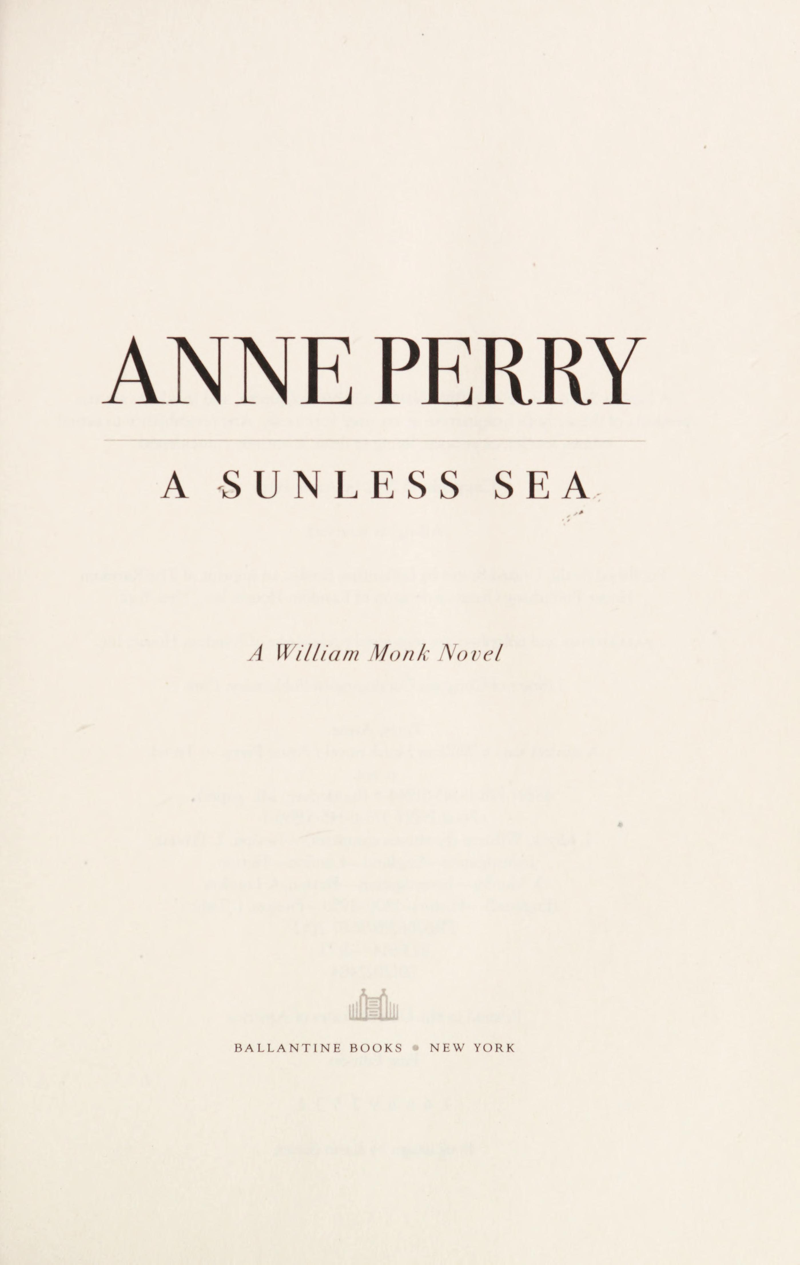 A Sunless Sea