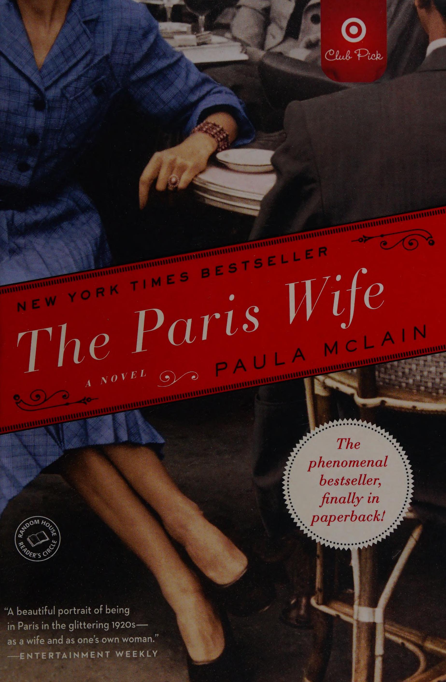 The Paris Wife by Paula McLain, ISBN 9780345545176
