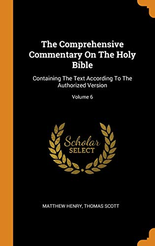 The Comprehensive Commentary on the Holy Bible