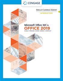 Shelly Cashman Series Microsoft R Office 365 Office 2019 Introductory Loose leaf Version