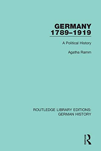 Germany 1789 1919