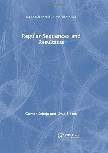 Regular Sequences And Resultants