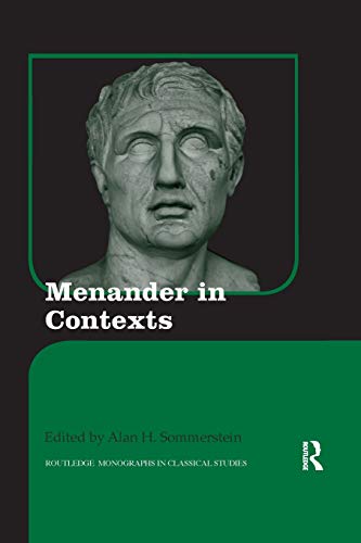 Menander In Contexts
