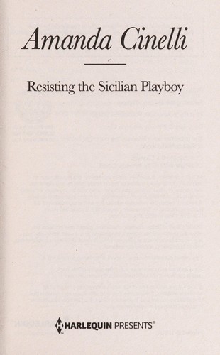 Resisting the Sicilian Playboy