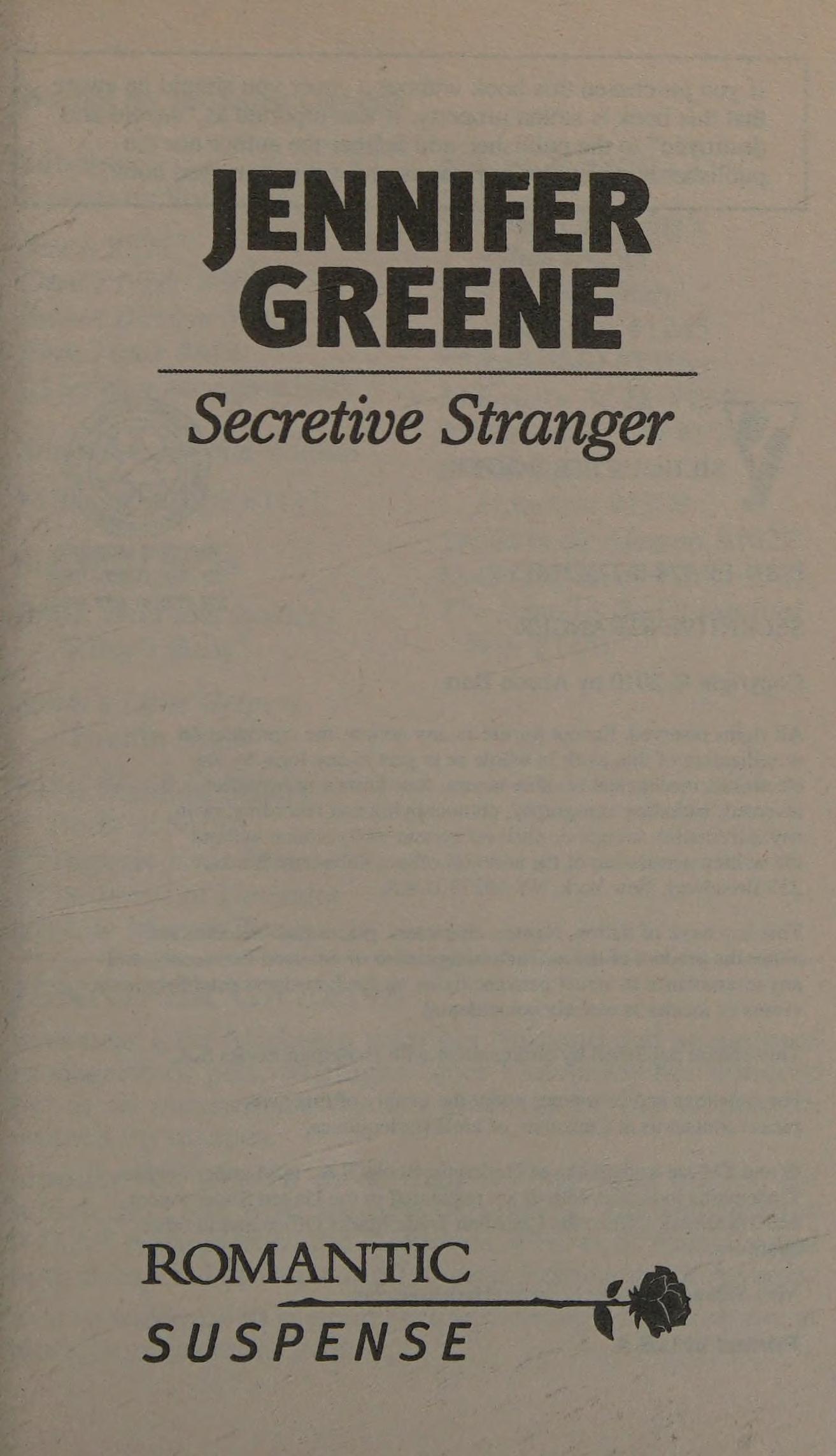 Secretive Stranger