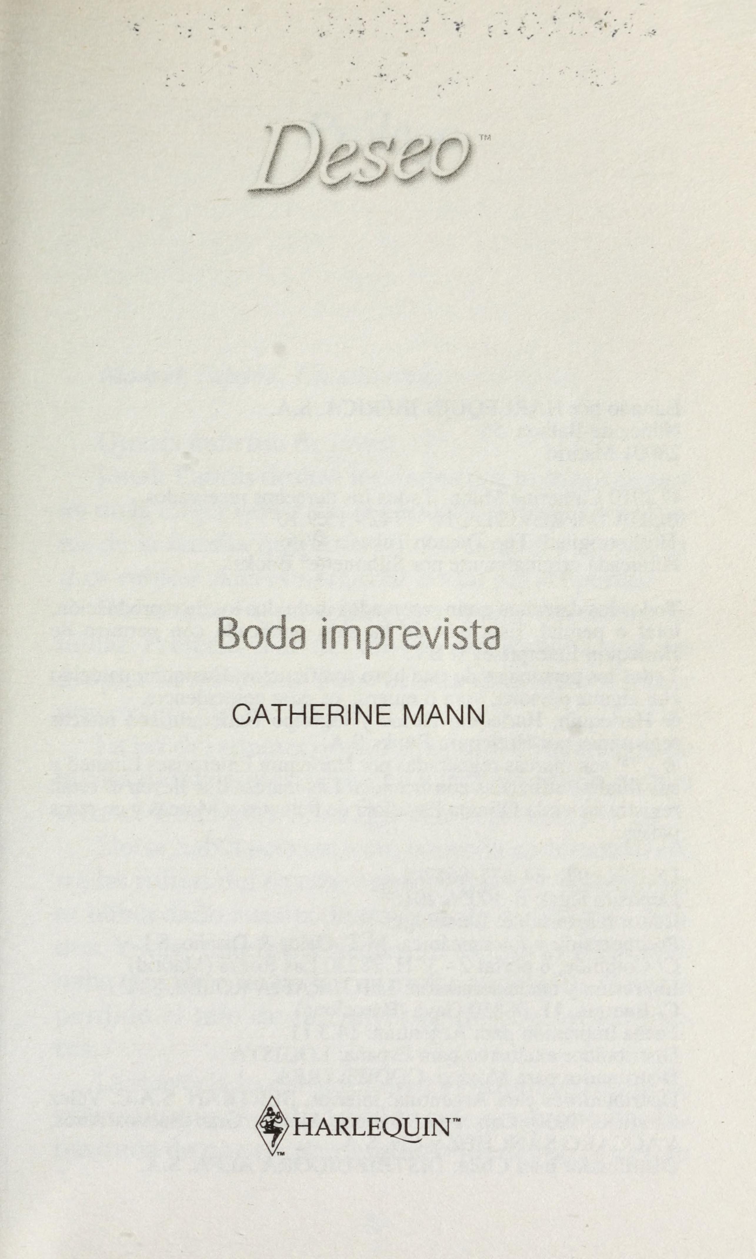 Boda Imprevista