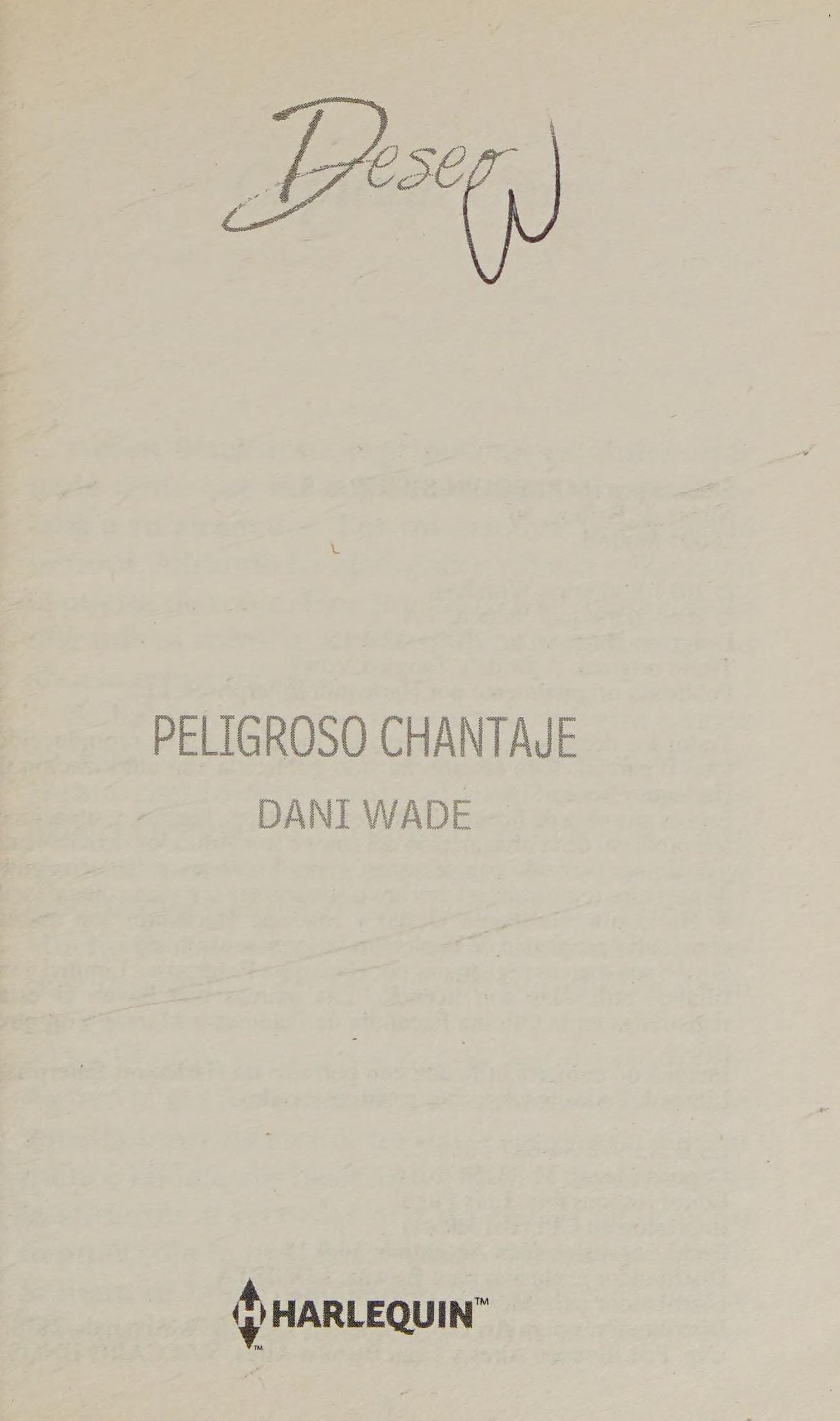 Peligroso Chantaje