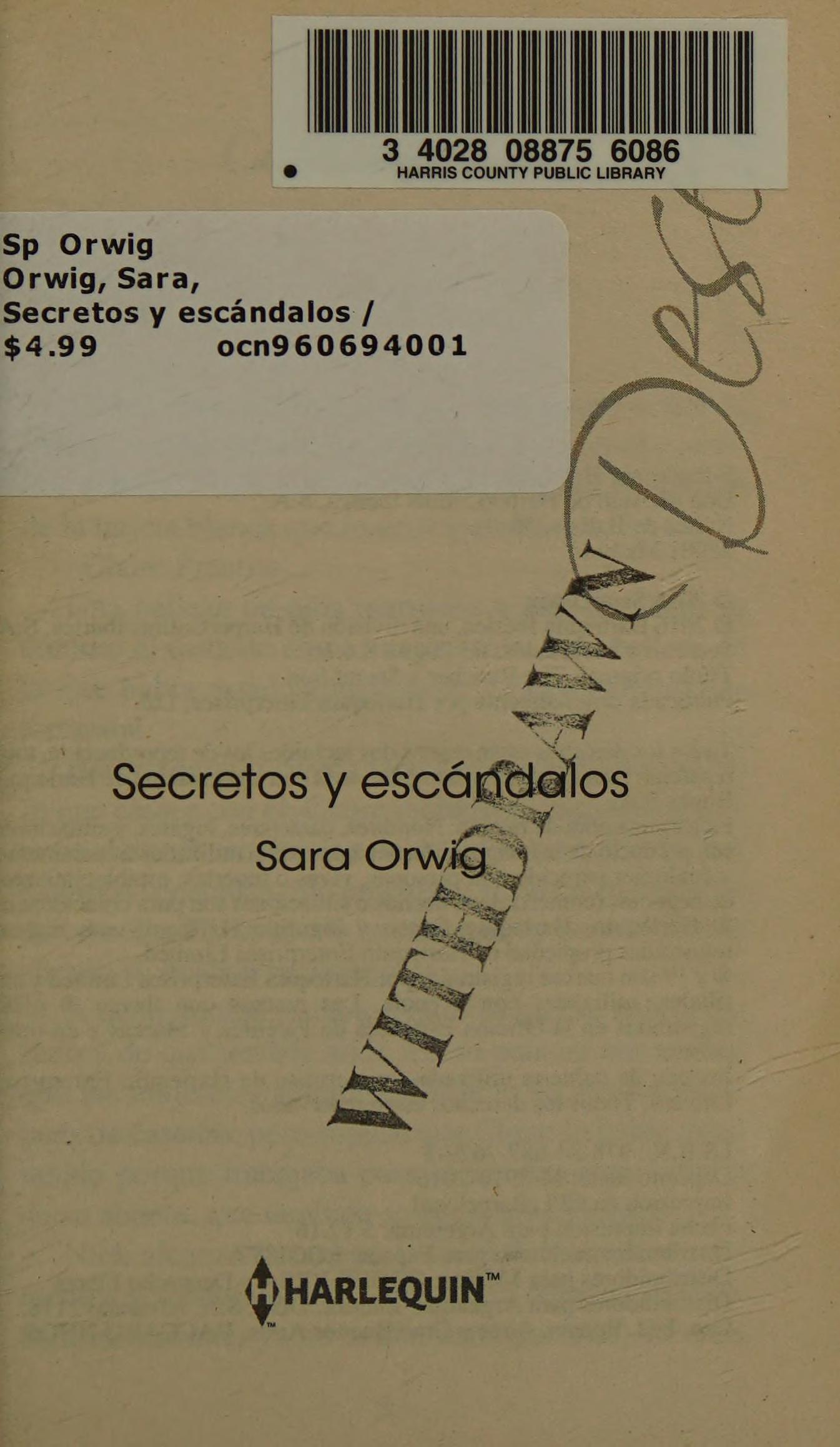 Secretos y Escándalos