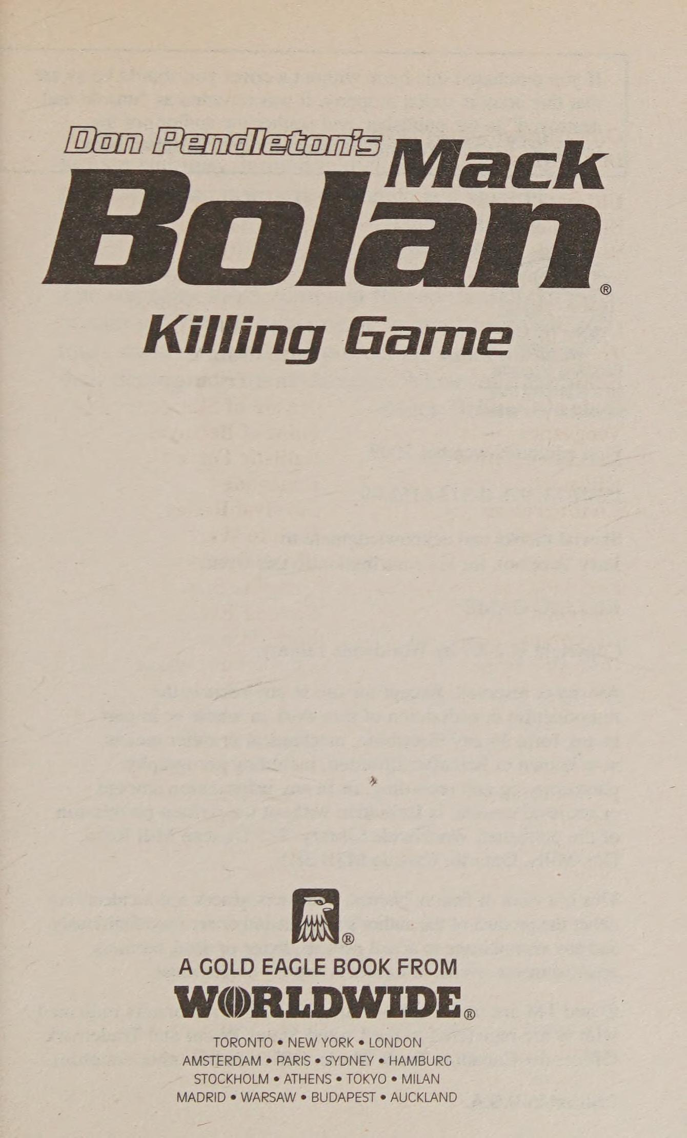 Killing Game