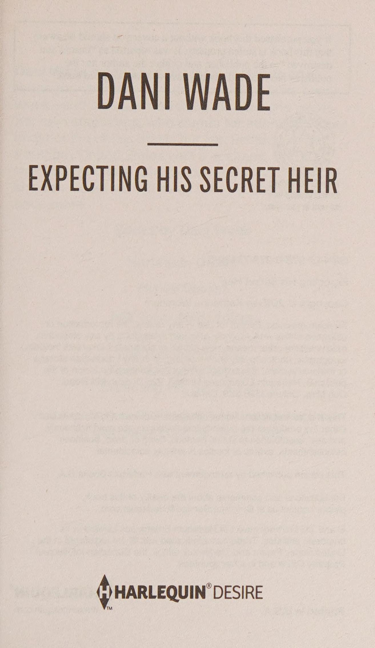 Expecting His Secret Heir