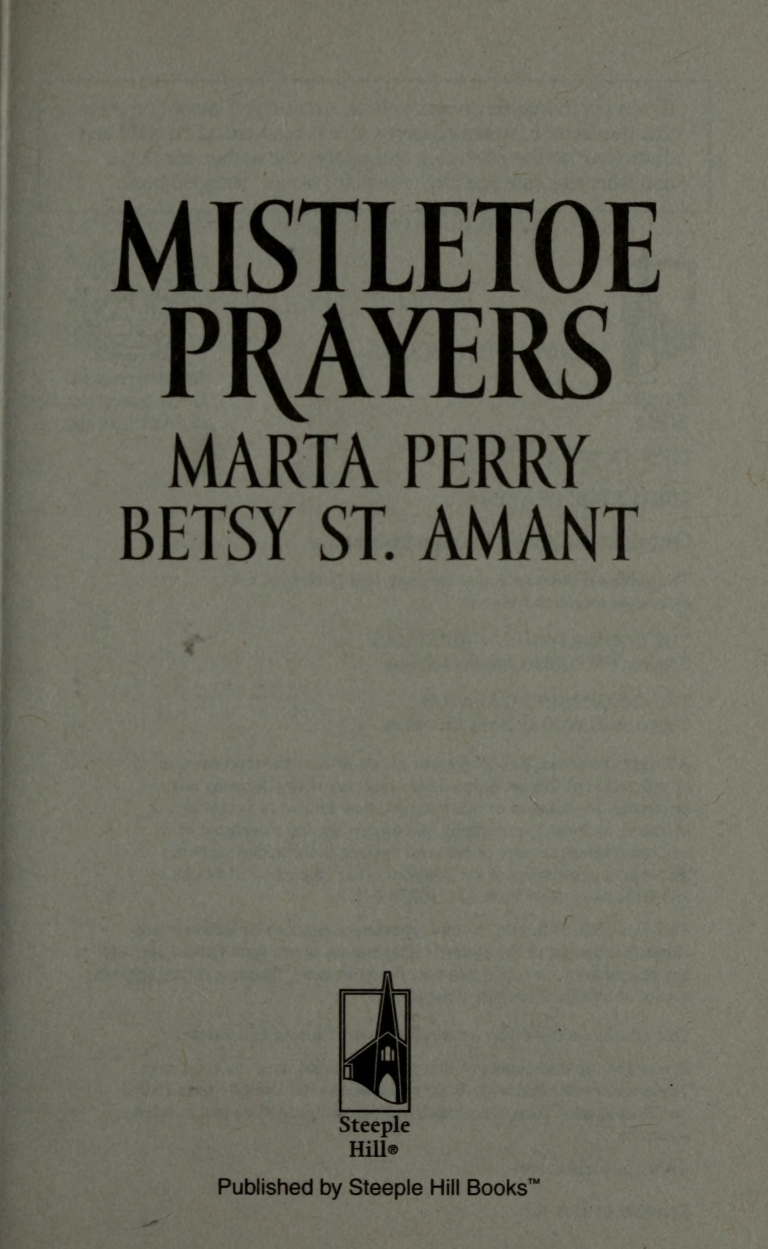 Mistletoe prayers