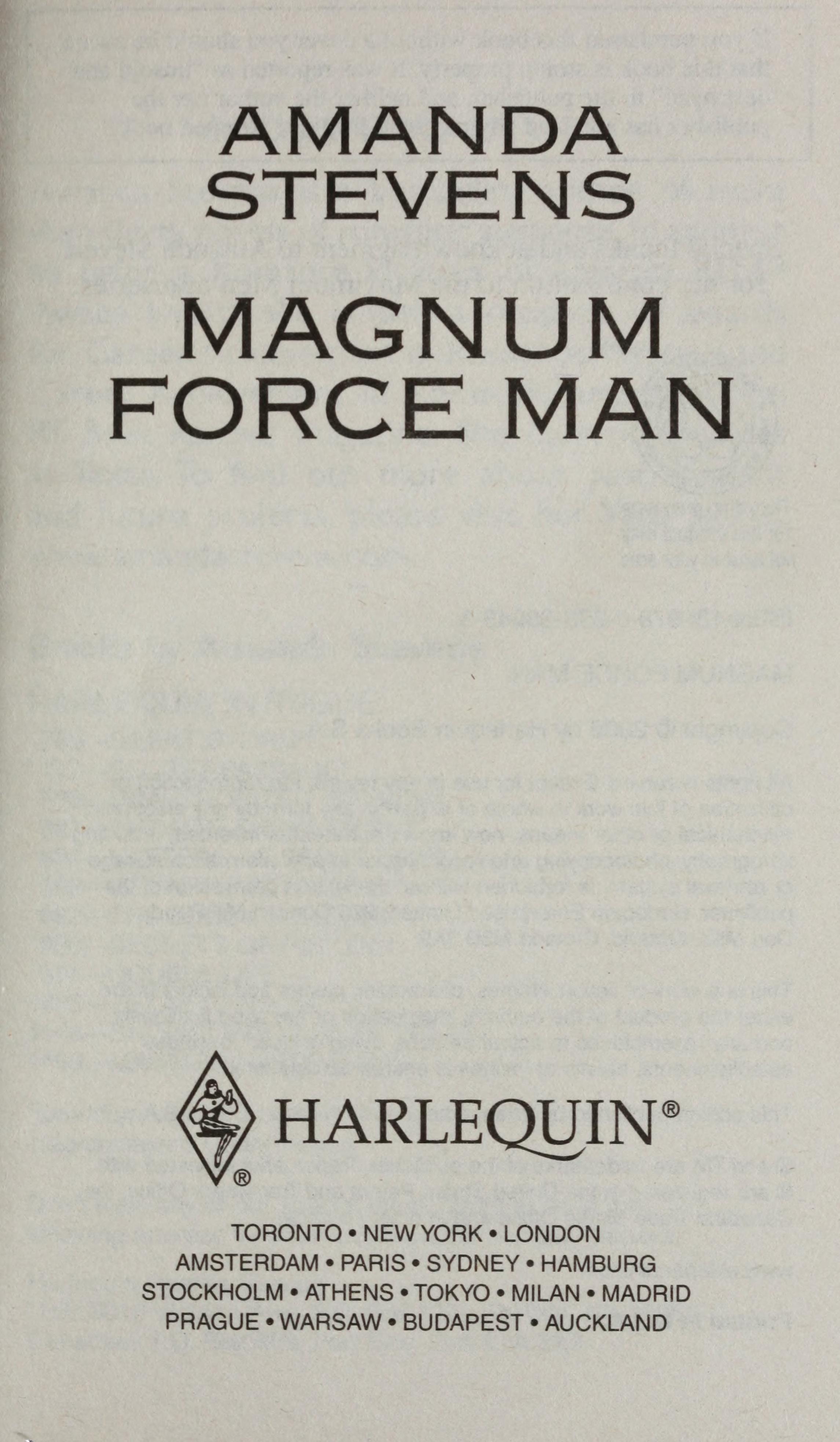 Magnum Force Man