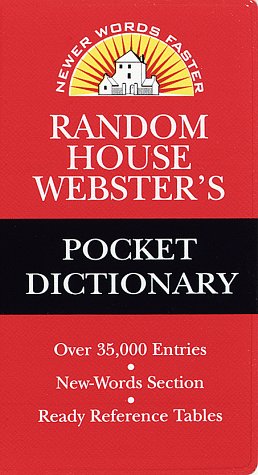 Random House Webster's Pocket Dictionary