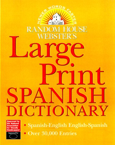 Diccionario Random House Webster's de Español Impresión Grande