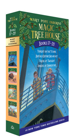 Magic Tree House Books 17-20 Boxed Set by Mary Pope Osborne and Sal Murdocca, ISBN 9780375858116