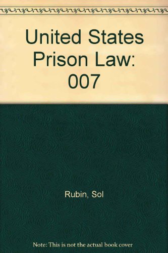 United States Prison Law