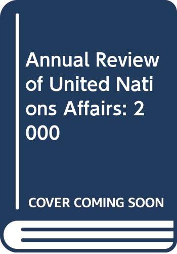 Annual Review Of United Nations Affairs: 2000: 3
