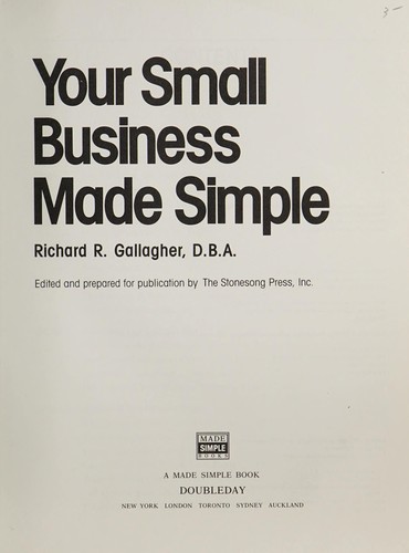 Your Small Business Made Simple