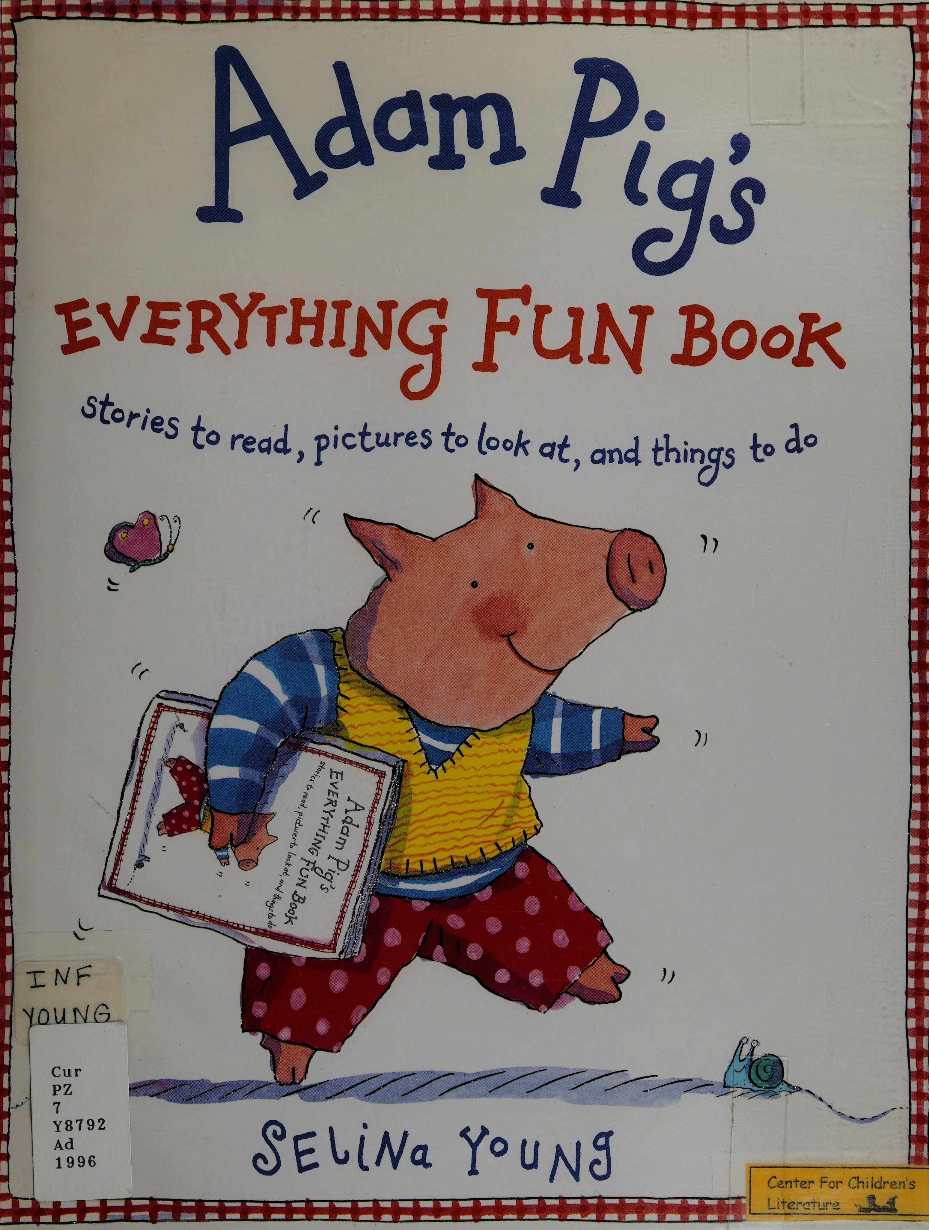 Adam Pig's everything fun book