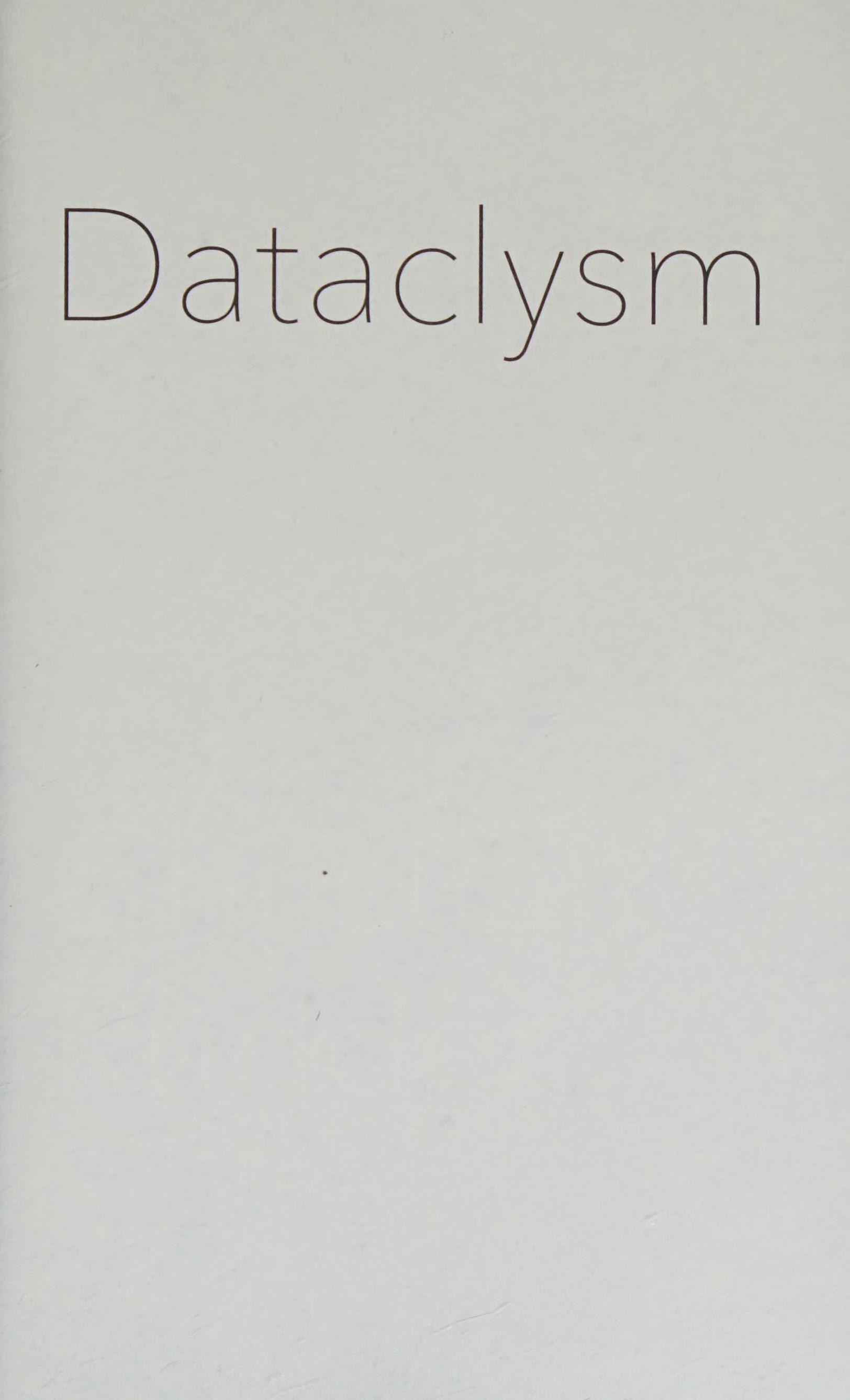 Dataclysm by Christian Rudder, ISBN 9780385347396