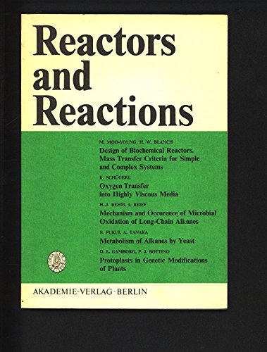 Advances In Biochemical Engineering : Volume 19 : Reactors And Reactions