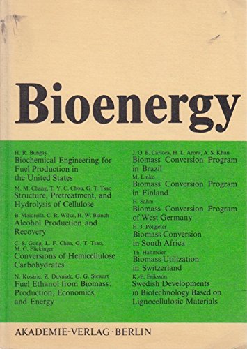Bioenergy: Advances In Biochemical Engineering