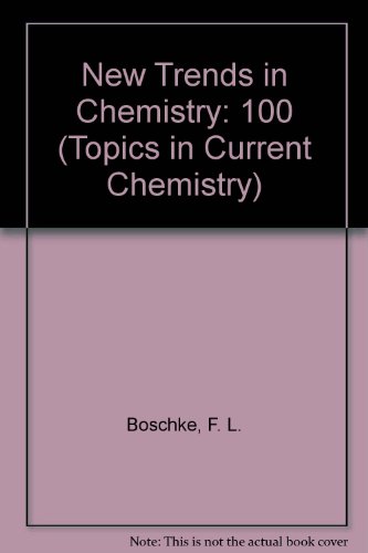 New Trends in Chemistry