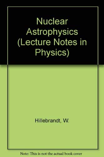 Nuclear Astrophysics