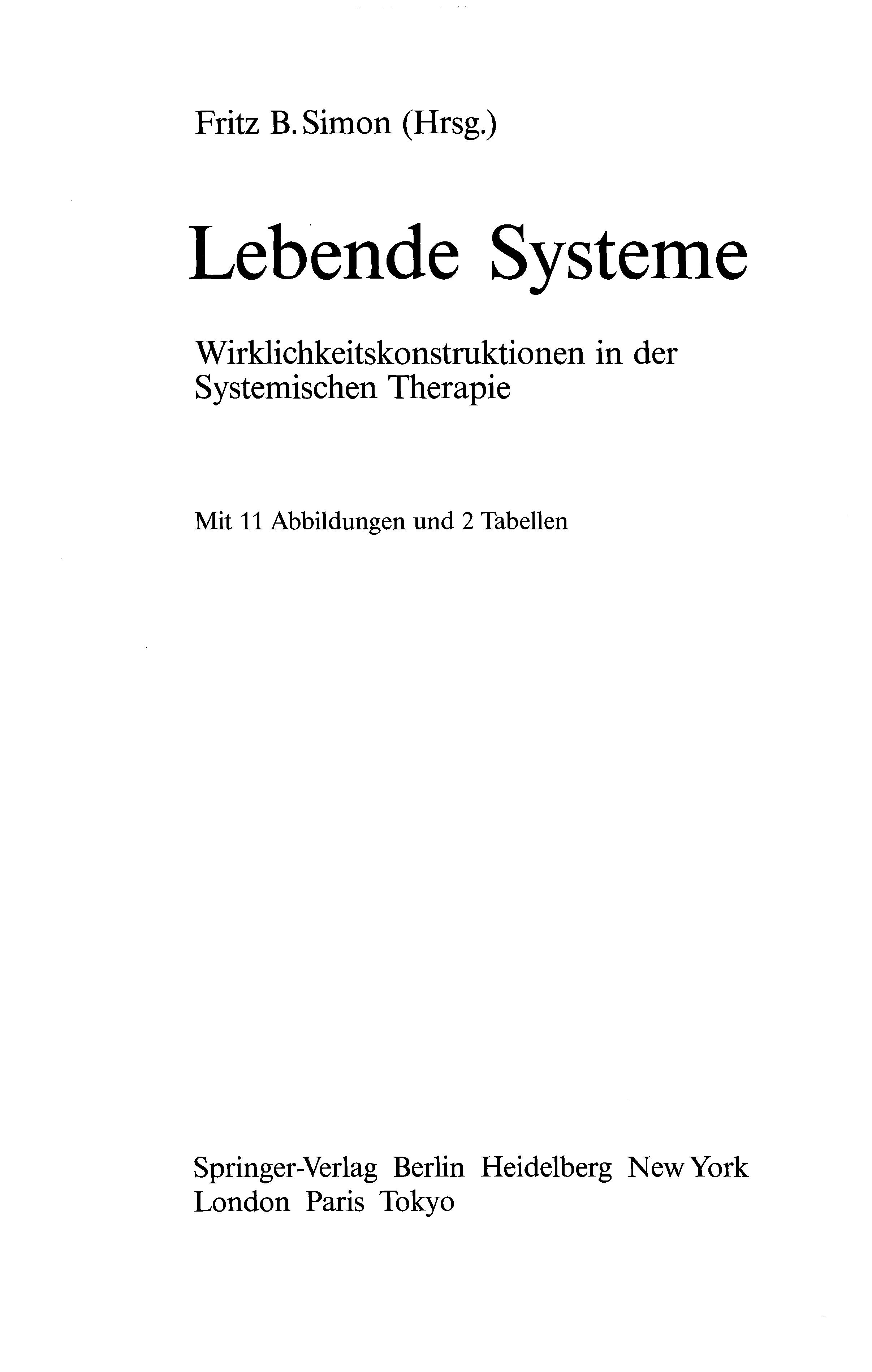 Lebende Systeme