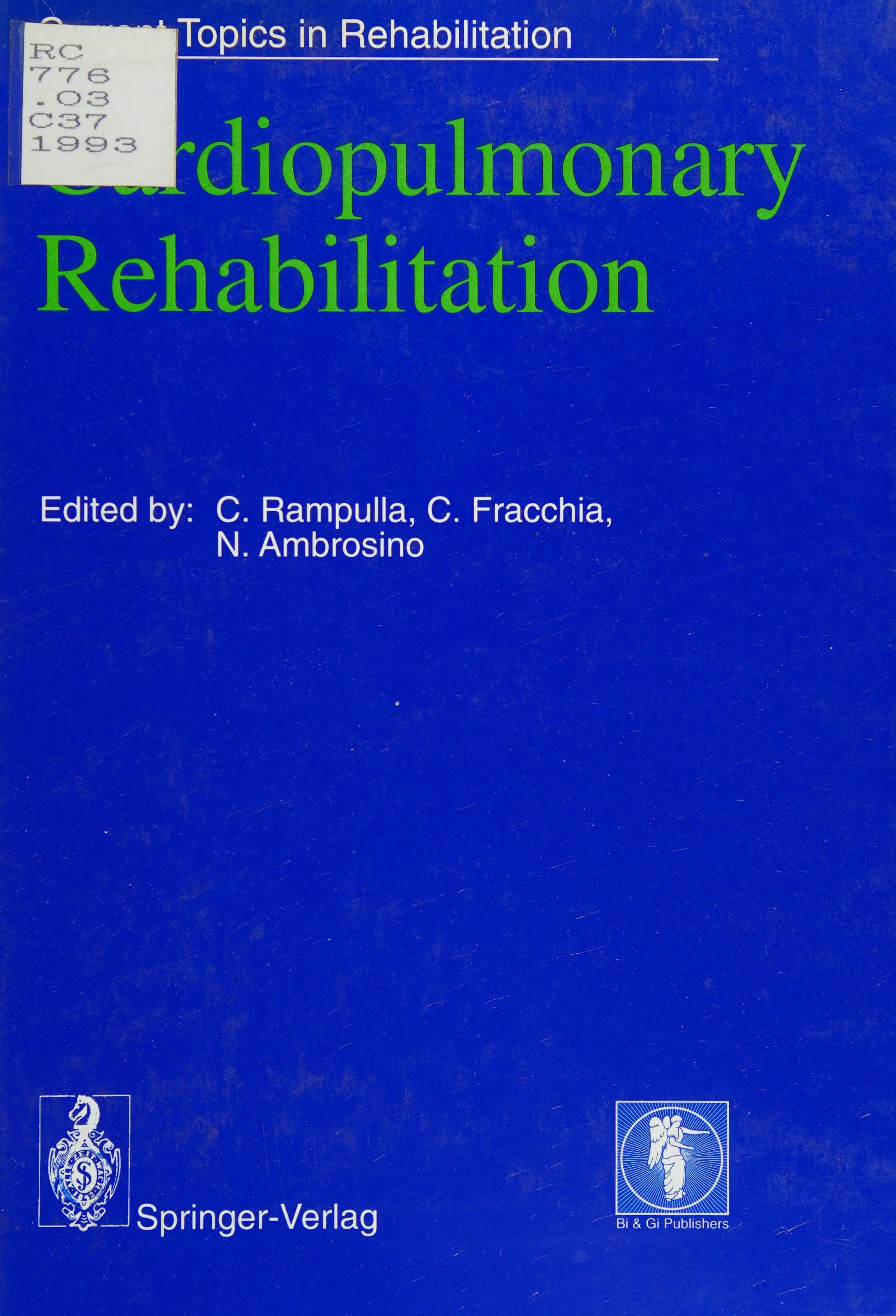 Cardiopulmonary Rehabilitation