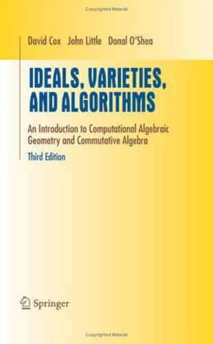 Ideals, Varieties, and Algorithms