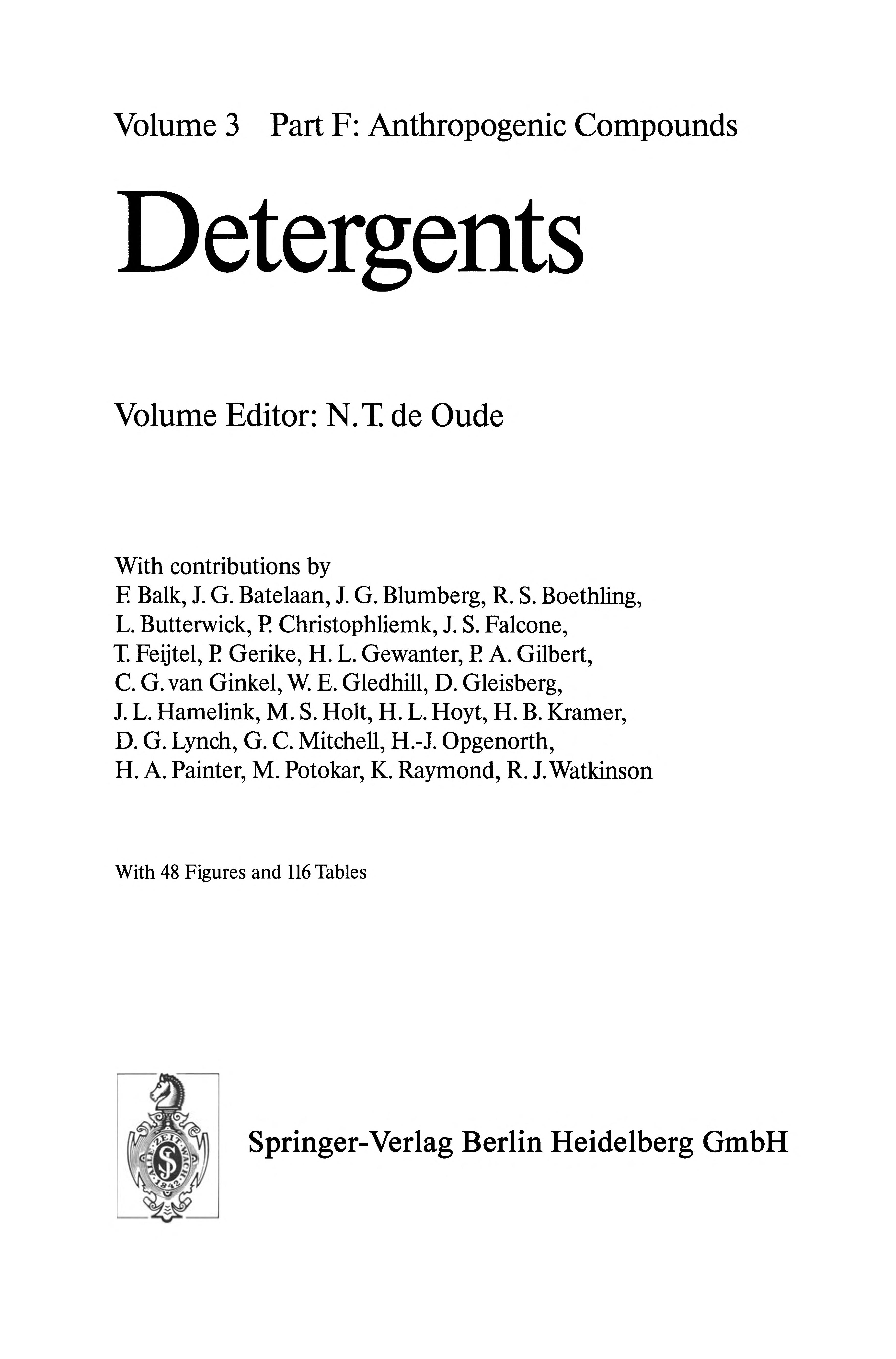 Anthropogenic Compounds