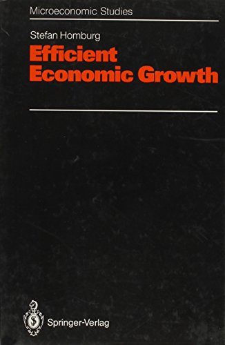 Efficient Economic Growth