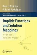 Implicit Functions and Solution Mappings