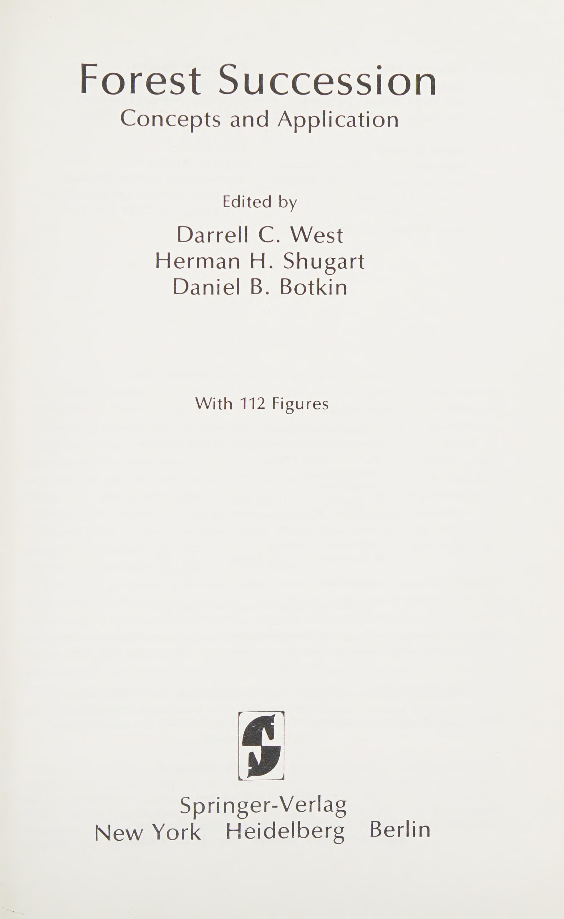 Forest Succession