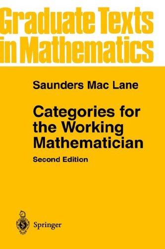 Categories For The Working Mathematician