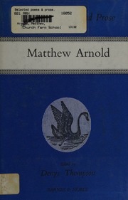 Selected Poems & Prose