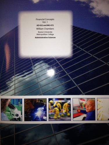 Financial Concepts, Volume 1 and Volume 2