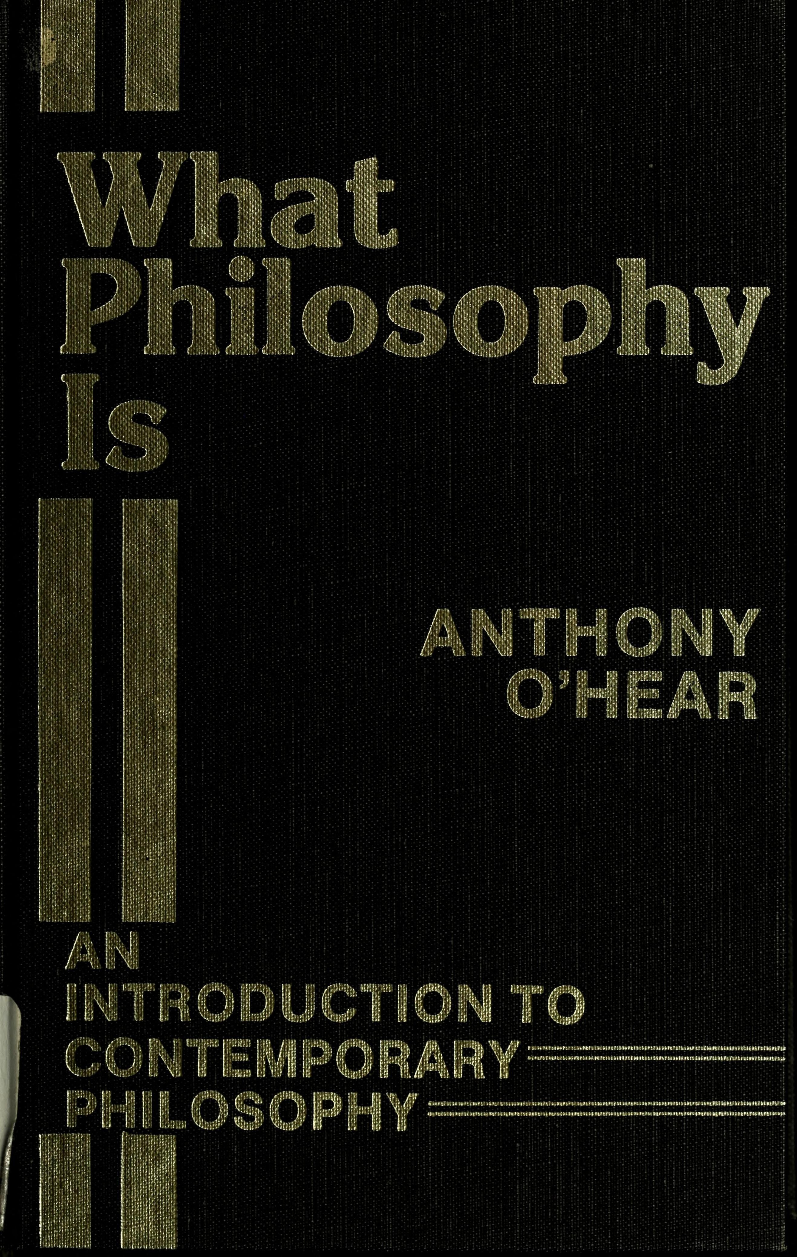 What philosophy is