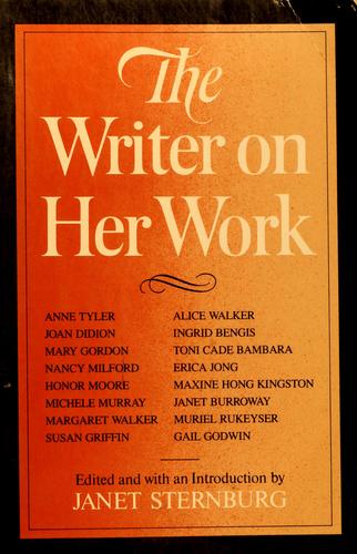 The Writer On Her Work, Volume I